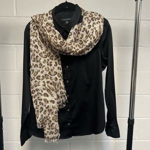 Button Down Shirt & Scarf Bundle